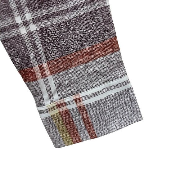 Scully Signature Soft Series Small Western Shirt Pearl Snap Front Plaid Mens - Picture 10 of 13